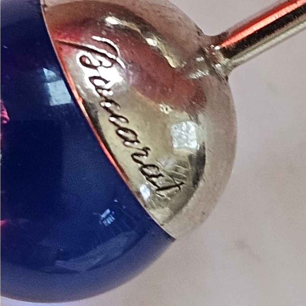 Baccarat Cobalt and Silver Accent, amazing on 🔥😻🤩